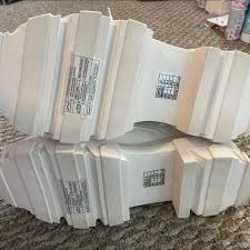 Forever 21 white combat boots size 5.5 brand new... | Depop