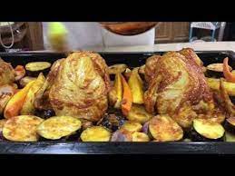 اسامه القصار طريقة عمل دجاج مشوي بالفرن بطريقة سهله واحترافيه youtube food cooking yummy