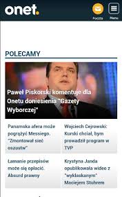 Wiadomości (news) is the chief polish news program produced by telewizja polska and broadcast on the first channel, tvp1. Onet Pl Wiadomosci For Android Apk Download