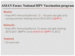 Hpv vaccination does not protect against other infections spread during sex, such as chlamydia who can have the hpv vaccine through the nhs vaccination programme? The Journey Of Hpv Vaccine From Study To Real World Experience Ppt Download