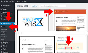 This is very important in case you make a mistake. How To Update Wordpress Themes Probewise
