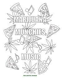 20 ideas any stoner will love stoner coloring pages coloring home the stoner s coloring book. Marijuana Coloring Pages Coloring Home
