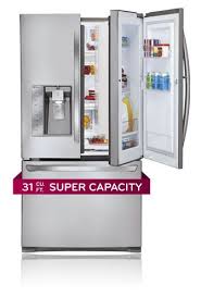 Via prepaid visa card when you buy 3 or more qualifying major kitchen appliances. Lg 36 Inch 30 5 Cu Ft Super Capacity French 3 Door Refrigerator With Door In Door Lg Canada Fridge French Door Lg Appliances Kitchen Dinning Room