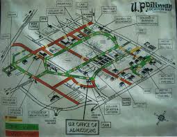 Tribute to higher education by napoleon abueva. Here S A Map Of The Traffic Asian Center Up Diliman Facebook