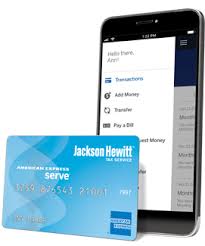 Pros and cons of tax refund prepaid cards. Prepaid Card For Jackson Hewitt Tax Return American Express Serve