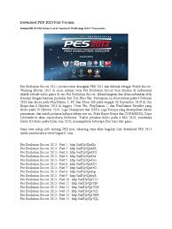 Pes 2013 | next season patch 2020 download & install (pc/hd). Pes 2013 Bagas 31 Python