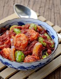 Cara membuat sambal ijo ala padang : Sambal Udang Petai Gaya Nyonya Dapur Tanpa Sempadan
