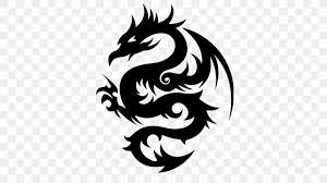 From 1000 years ago, tribal dragon tattoo became an ancient practice in tribal art. Tattoo Clip Art Chinese Dragon Tribal Tattoos Png 1280x720px Tattoo Blackandwhite Chinese Dragon Dragon Drawing Download