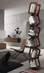 Libreria Da Terra In Metallo Dimensioni Ingombro Cm40x40xh189 Design Giacomo L A Martucci Arredamento Arredamento Eccentrico Arredamento Salotto Legno