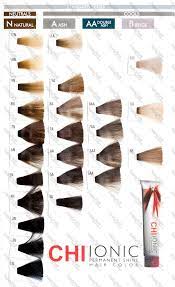 Paleta Farouk Chi Ionic Paleta Kolorow Farb Do Wlosow Hair Color Chart Hair Color Colour Tint