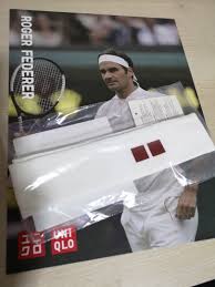 Ich war auch aufgeregt uniqlo heute zu tragen. Uniqlo Federer Headband Sports Sports Apparel On Carousell