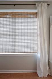 Easy on, easy off, these blackout liners do what the shades cannot, and … Bamboo Blinds How To Trim To Size And Add A Privacy Liner Angela Marie Made