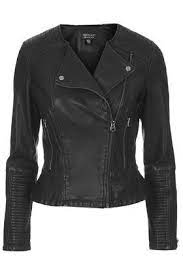 Faux Leather Peplum Biker New In This Week New In Faux Leather Biker Jacket Cropped Faux Leather Jacket Leather Peplum