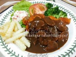 Kepingan isi ayam tepung goreng bestari telur breadcrumbs *blackpaper sauce recipes: Resepi Chicken Chop Chef Wan Belbagai Resepi