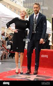 Ryan Reynolds, Tammy Reynolds during Ryan Reynolds Hollywood Star Ceremony  held at Hollywood and Highland in Los Angeles, USA Stock Photo - Alamy