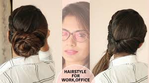 Back brush the hair and remove any tangles. 3 Easy Hairstyle For Office Work Self Hairstyle No Teasing No Hairspray Youtube