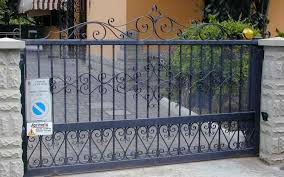 Cancello in ferro centinato rivestito in legno firenze. Cancelli Scorrevoli Argelato Casa Del Cancello