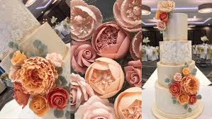 How to make edible flowers for wedding cake. Sugar Flowers For Cake Designs Nasima Alam Online Course Domestika
