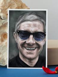Martin Freeman Digital Painting [PRINT]