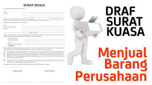 Surat kuasa pada hari ini kamis tanggal dua puluh lima november tahun dua ribu sepuluh,. Draf Surat Kuasa Menjual Barang Milik Perusahaan Youtube