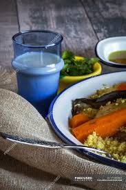 Reduce heat to low, and simmer 25 minutes. Crop Traditional Moroccan Couscous With Vegetables On Plate Food African Stock Photo 171430302