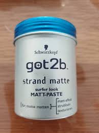 Your item was already added to your wishlist. Schwarzkopf Got2b Strand Matte Surfer Look Matt Paste 100ml Inci Beauty