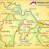 Der mullerthal trail ist ein system von drei wanderstrecken in der luxemburger schweiz. 1