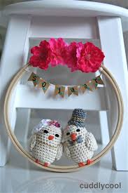 Ballonplus heeft de mooiste ballonnen om uw speciale trouwdag nog eens mooi te maken 50 jaar later. Gehaakt Bruidspaar Vogeltjes Voor 50 Jarig Huwelijk Cuddlycool