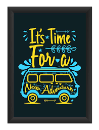 Shop for 8x12 picture frame at bed bath & beyond. Dhcrafts Photo Frames Black Color Synthetic Wood And Acrylic Glass It S Time For A New Adventure D1 Design A4 Size 12x8 Inch Pack Of 1 Dhcrafts