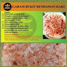 Cara ini akan membersihkan kaki anda, sekaligus mencegah langkah awal dalam perawatan kuku kaki adalah merendamnya di dalam air garam selama beberapa saat. Garam Bukit Rendaman Kaki Shopee Malaysia