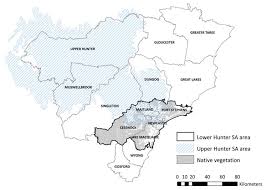 Map Of Greater Hunter And The Local Government Area Lga Boundaries Download Scientific Diagram