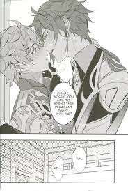 Yaoi manga Genshin Impact – The Intoxicated Harbinger and Archon. Pairing:  Zhongli \u0026 Tartaglia