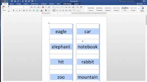 Word for microsoft 365 word 2019 word 2016 word 2013 word 2010 word 2007 more. How To Make Flashcards Using Word Simple And Efficient Youtube
