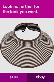 Lady Large Brim Adjustable Straw Hat Roll Up Travel Sun Visors Hat Caps With Bow Sun Visor Hat Visor Hats Summer Sun Hat
