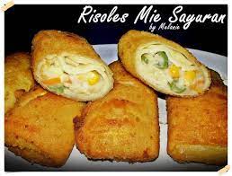 Resep Risoles Mie Sayuran Oleh Melanie Recipe Makanan