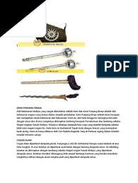 Dan mei shin lalu menyerahkan pedang nagapuspa miliknya kepada arya kamandanu. Z