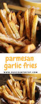 Parmesan Garlic Fries Garlic Fries Deep Fried French Fries Garlic French Fries