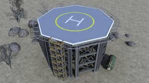 The department may impose reasonable permit conditions which it deems necessary to ensure the purposes of puc 21666. Helipad Industrial Helicopter Landing Pad Game Ready 2