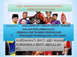 Apakah kesan jika rakyat malaysia tidak mematuhi perlembagaan? Tajuk Pembangunan Ekonomi Dalam Konteks Hubungan Etnik Di