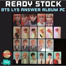 Maybe you would like to learn more about one of these? Official Bts Love Yourself Answer Photocard Pc Shopee Malaysia