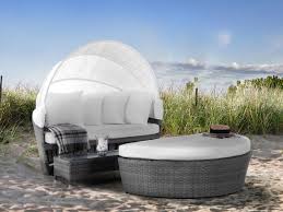 Wetterfest ✓ in vielen designs ✓. Designer Rattan Strandkorb Gartenmobel Lounge Strandmuschel Weiss Grau Supply24