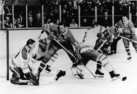 The toronto maple leafs, led by center auston matthews, face the montreal canadiens, led by right wing cole caufield, in game 3 of their nhl stanley cup playoffs montreal canadiens goaltender carey price (31) makes a pad save against toronto maple leafs forward jason spezza (19) during. Today In Hockey History 1966 67 Toronto Maple Leafs Win Stanley Cup