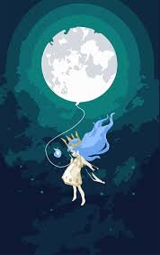 Child Of Light Moon Girl On Behance Child Of Light Art Art Prints