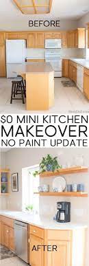 Kitchen Makeover On A Budget Diy Kitchen Kitchen Remodel Kitchen Redo