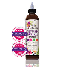 Black hair is usually dry by nature, so perhaps you might have steered clear of a clarifying cleanser, because, who wants to cleanse just to end up with drier. Moisturizing Black Soap Shampoo Alikay Naturals