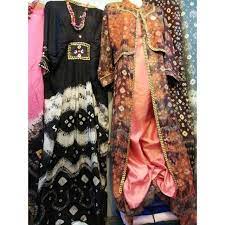 Contoh baju dress muslim modern terbaru. Model Kebaya Kain Jumputan Muslim Hijabfest
