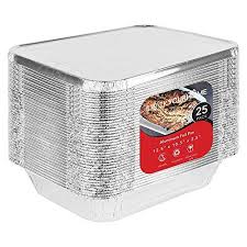 Aluminum Pans 9x13 Disposable Foil Pans Half Size Steam Table Deep Pans Tin Foil Pans Great For In 2020 Disposable Food Containers Aluminum Pans Aluminum Foil Pans