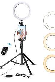 Dimmable Led Ring Light Has 80 Led Lamp Beads For Long Life Without Changing Bulbs 3 Colors Lighting Mode Iphone Light Led Selfie Ring Light Led Ring Light