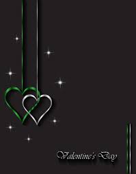 Cute floral background with a heart. Heart Shape Decorative With Black Background Vectors 01 Free Download