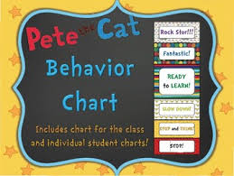 Pete The Cat Inspired Behavior Charts